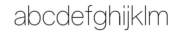 AnonGrotesk Thin FONT