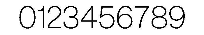AnonGrotesk UltraLight Font OTHER CHARS
