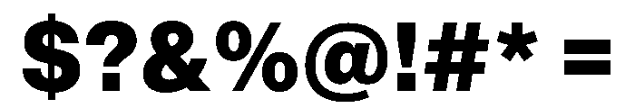 AnonGroteskText Black Font OTHER CHARS