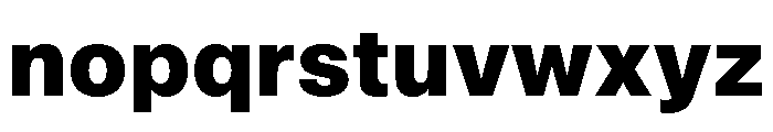 AnonGroteskText Black Font LOWERCASE