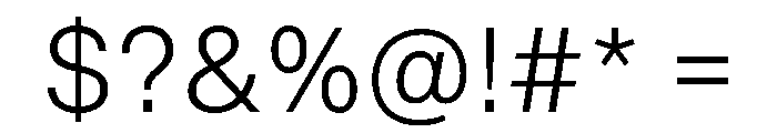 AnonGroteskText Light Font OTHER CHARS