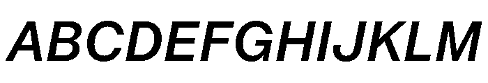 AnonGroteskText MediumIt Font UPPERCASE