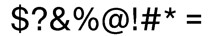 AnonGroteskText RegularDark Font OTHER CHARS