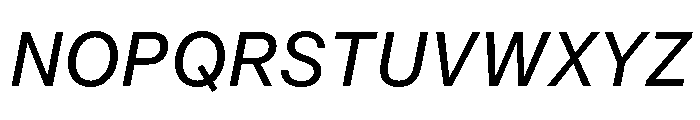 AnonGroteskText RegularDarkIt Font UPPERCASE