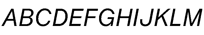 AnonGroteskText RegularIt Font UPPERCASE