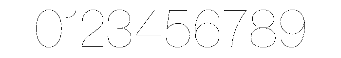 AnonLine Regular Font OTHER CHARS