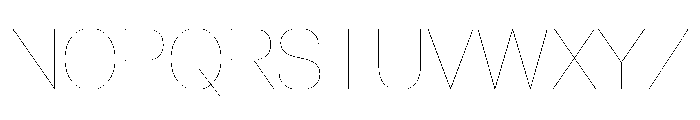 AnonLine Regular Font UPPERCASE