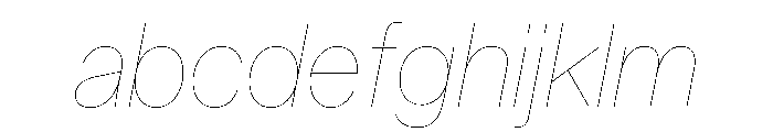 AnonLine RegularItalic FONT