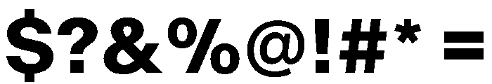 AntarcticaBeta Bold Font OTHER CHARS
