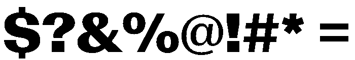 AntarcticaVAR BlackContrast Instance Font OTHER CHARS