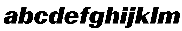 AntarcticaVAR BlackItalicContrast Instance FONT