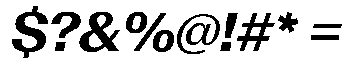 AntarcticaVAR BoldItalicContrast Instance Font OTHER CHARS