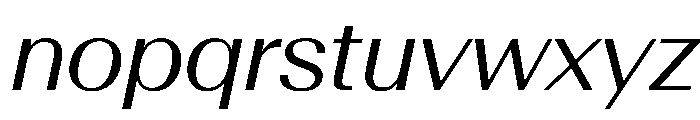 AntarcticaVAR BookItalicContrast Instance Font LOWERCASE
