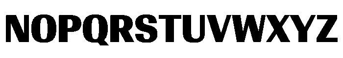 AntarcticaVAR CondensedBlackContrast Instance Font UPPERCASE