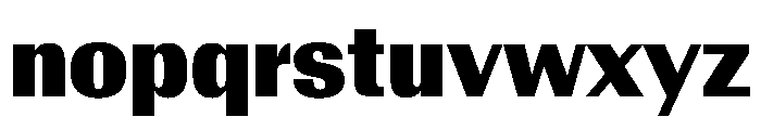 AntarcticaVAR CondensedBlackContrast Instance Font LOWERCASE