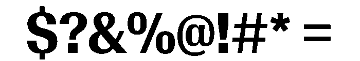 AntarcticaVAR CondensedBoldContrast Instance Font OTHER CHARS