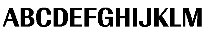 AntarcticaVAR CondensedBoldContrast Instance Font UPPERCASE