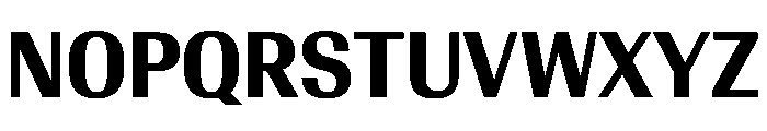 AntarcticaVAR CondensedBoldContrast Instance Font UPPERCASE