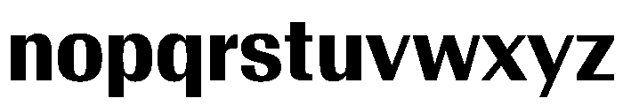 AntarcticaVAR CondensedBoldContrast Instance Font LOWERCASE