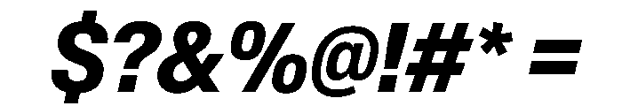 AntarcticaVAR CondensedBoldItalic Instance Font OTHER CHARS
