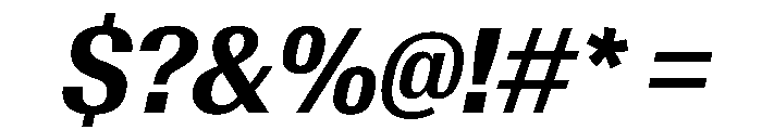 AntarcticaVAR CondensedBoldItalicContrast Instance Font OTHER CHARS