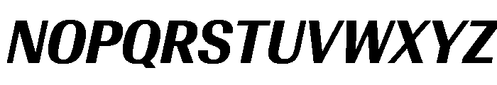AntarcticaVAR CondensedBoldItalicContrast Instance Font UPPERCASE
