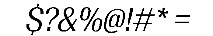 AntarcticaVAR CondensedBookItalicContrast Instance Font OTHER CHARS