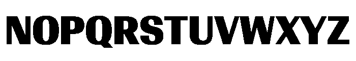 AntarcticaVAR CondensedExtraBlackContrast Instance Font UPPERCASE