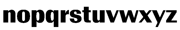AntarcticaVAR CondensedExtraBoldContrast Instance Font LOWERCASE