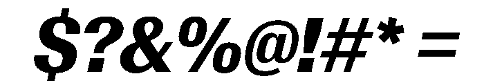 AntarcticaVAR CondensedExtraBoldItalicContrast Instance Font OTHER CHARS