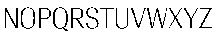 AntarcticaVAR CondensedExtraLightContrast Instance Font UPPERCASE
