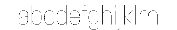 AntarcticaVAR CondensedHairlineContrast Instance FONT