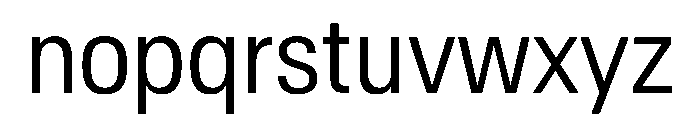 AntarcticaVAR CondensedLight Instance Font LOWERCASE