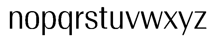 AntarcticaVAR CondensedLightContrast Instance Font LOWERCASE
