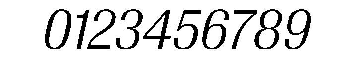 AntarcticaVAR CondensedLightItalicContrast Instance Font OTHER CHARS