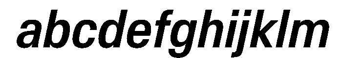 AntarcticaVAR CondensedMediumItalic Instance FONT