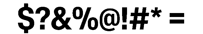 AntarcticaVAR CondensedSemiBold Instance Font OTHER CHARS