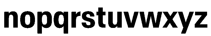 AntarcticaVAR CondensedSemiBold Instance Font LOWERCASE