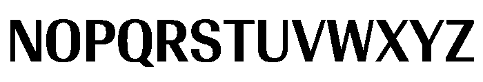AntarcticaVAR CondensedSemiBoldContrast Instance Font UPPERCASE