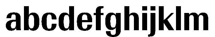 AntarcticaVAR CondensedSemiBoldContrast Instance FONT