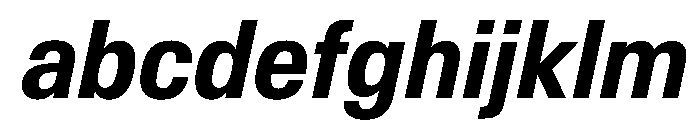 AntarcticaVAR CondensedSemiBoldItalic Instance FONT