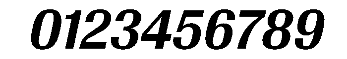 AntarcticaVAR CondensedSemiBoldItalicContrast Instance Font OTHER CHARS