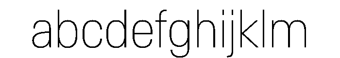 AntarcticaVAR CondensedThin Instance FONT