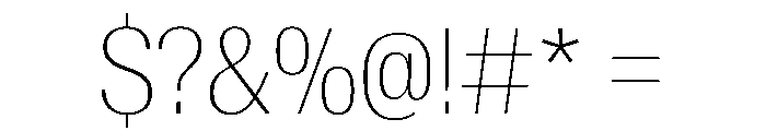 AntarcticaVAR CondensedThinContrast Instance Font OTHER CHARS