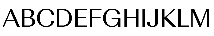 AntarcticaVAR Contrast Instance Font UPPERCASE