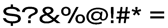 AntarcticaVAR Expanded Instance Font OTHER CHARS