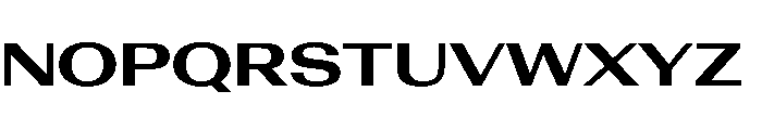 AntarcticaVAR ExpandedBoldContrast Instance Font UPPERCASE
