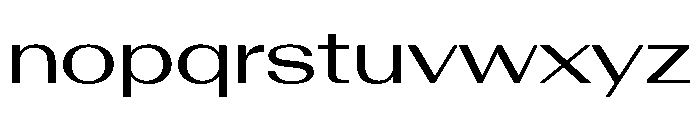 AntarcticaVAR ExpandedContrast Instance Font LOWERCASE