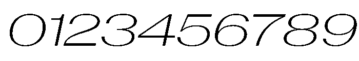 AntarcticaVAR ExpandedExtraLightItalicContrast Instance Font OTHER CHARS