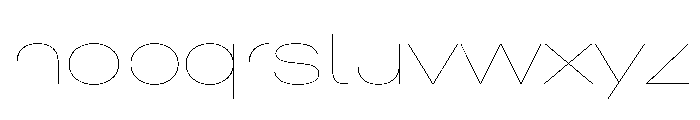AntarcticaVAR ExpandedHairlineContrast Instance Font LOWERCASE